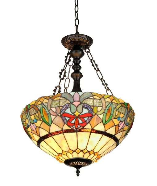 Steampunk Ceiling Lights with Gears, Cogs, and Brass AccentsSteampunk Ceiling Lights with Gears, Cogs, and Brass AccentsHester, Tiffany-Style Victorian 2 Light Inverted Ceiling Pendent 18`` Shade Steampunk Ceiling Lights with Gears, Cogs, and Brass AccentsSteampunk Ceiling Lights with Gears, Cogs, and Brass AccentsHester, Tiffany-Style Victorian 2 Light Inverted Ceiling Pendent 18`` Shade