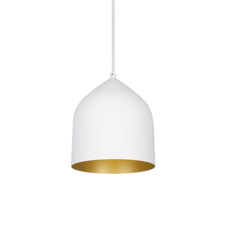 Industrial Style Ceiling Lights with Exposed Bulbs and Metal CagesIndustrial Style Ceiling Lights with Exposed Bulbs and Metal CagesKuzco PD9108 Helena 8" Wide LED Pendant