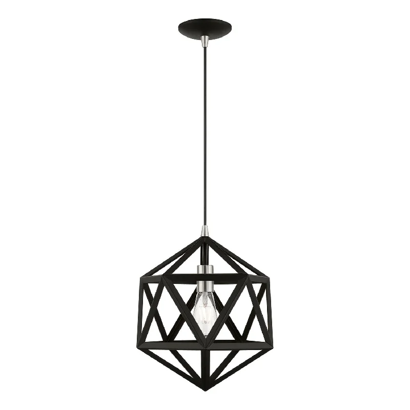 Indian - Themed Ceiling Lights with Intricate Filigree and Mirror WorkIndian - Themed Ceiling Lights with Intricate Filigree and Mirror WorkAshland Pendant