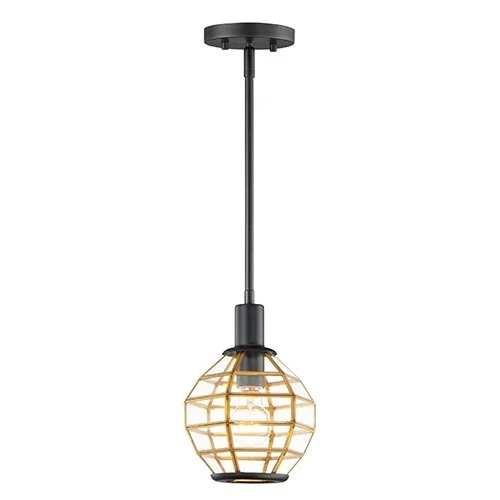 Bohemian Ceiling Lights with Beads, Tassels, and Colorful GlassBohemian Ceiling Lights with Beads, Tassels, and Colorful GlassMaxim 11541 Heirloom 1-lt 8" Mini Pendant