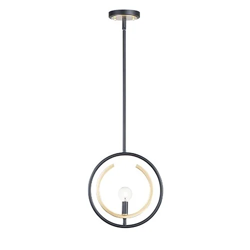Scandinavian Style Ceiling Lights with Light Wood AccentsScandinavian Style Ceiling Lights with Light Wood AccentsMaxim 12500 Clip 1-lt 11" Mini Pendant/Semi Flush Mount