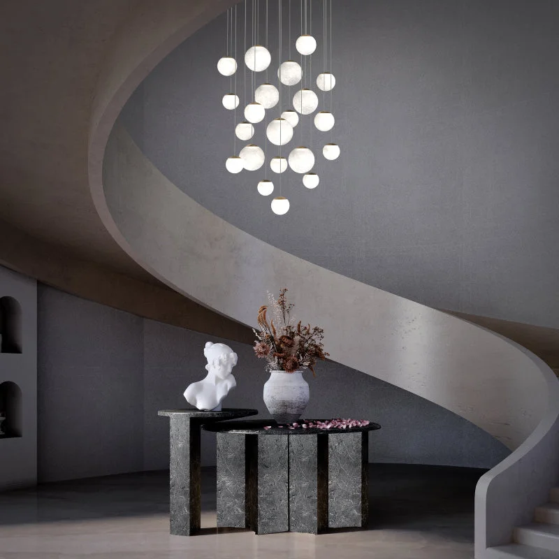 Retro Ceiling Lights Inspired by the 1950s and 1960s DesignRetro Ceiling Lights Inspired by the 1950s and 1960s DesignModern Forms PD-34421R Pisces 21-lt 26" LED Pendant