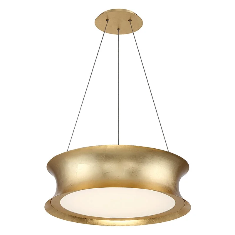 Art Deco Ceiling Lights with Geometric Patterns and Metallic FinishesArt Deco Ceiling Lights with Geometric Patterns and Metallic FinishesModern Forms PD-34620 Tango 1-lt 20" LED Pendant