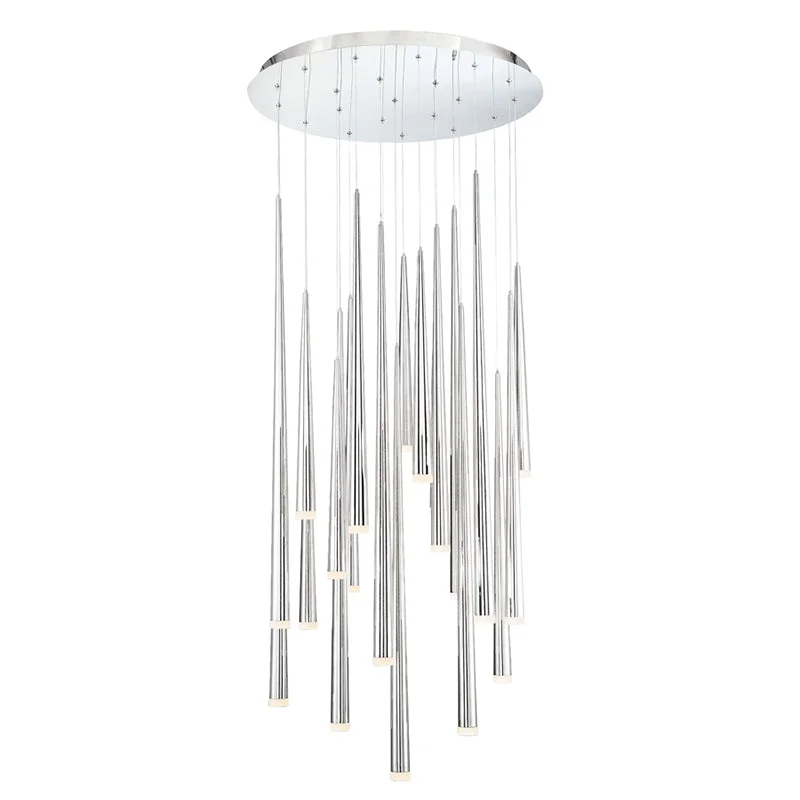 African - Inspired Ceiling Lights with Tribal Patterns and Natural MaterialsAfrican - Inspired Ceiling Lights with Tribal Patterns and Natural MaterialsModern Forms PD-41821R Cascade Flat 21-lt 26" LED Round Pendant African - Inspired Ceiling Lights with Tribal Patterns and Natural MaterialsAfrican - Inspired Ceiling Lights with Tribal Patterns and Natural MaterialsModern Forms PD-41821R Cascade Flat 21-lt 26" LED Round Pendant