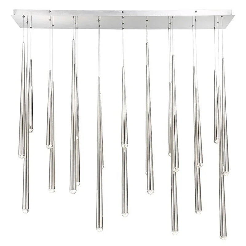 Tropical - Themed Ceiling Lights with Palm - Leaf Shapes and Rattan WrapsTropical - Themed Ceiling Lights with Palm - Leaf Shapes and Rattan WrapsModern Forms PD-41823L Cascade Flat 23-lt 54" LED Linear Pendant Tropical - Themed Ceiling Lights with Palm - Leaf Shapes and Rattan WrapsTropical - Themed Ceiling Lights with Palm - Leaf Shapes and Rattan WrapsModern Forms PD-41823L Cascade Flat 23-lt 54" LED Linear Pendant