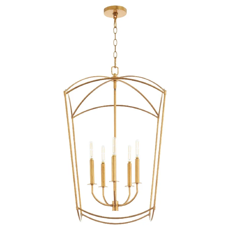 Glass Ceiling Lights with Frosted, Colored, or Etched GlassGlass Ceiling Lights with Frosted, Colored, or Etched GlassQuorum Mantle 6812-5-74 Pendant Light - Gold Leaf Glass Ceiling Lights with Frosted, Colored, or Etched GlassGlass Ceiling Lights with Frosted, Colored, or Etched GlassQuorum Mantle 6812-5-74 Pendant Light - Gold Leaf