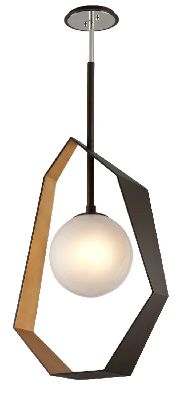 Industrial Style Ceiling Lights with Exposed Bulbs and Metal CagesIndustrial Style Ceiling Lights with Exposed Bulbs and Metal CagesTroy Origami F5525-BRZ/GL/SS Pendant Light - Bronze With Gold Leaf Industrial Style Ceiling Lights with Exposed Bulbs and Metal CagesIndustrial Style Ceiling Lights with Exposed Bulbs and Metal CagesTroy Origami F5525-BRZ/GL/SS Pendant Light - Bronze With Gold Leaf