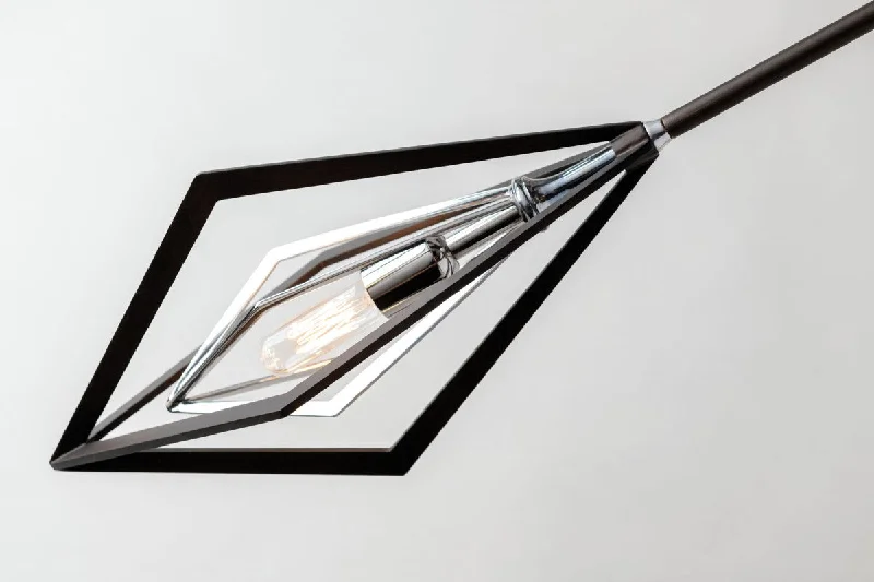 Art Nouveau Ceiling Lights with Organic, Flowing ShapesArt Nouveau Ceiling Lights with Organic, Flowing ShapesTroy Javelin F6143 Pendant Light - Bronze With Polished Stainless Art Nouveau Ceiling Lights with Organic, Flowing ShapesArt Nouveau Ceiling Lights with Organic, Flowing ShapesTroy Javelin F6143 Pendant Light - Bronze With Polished Stainless
