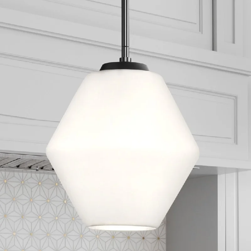 Victorian - Inspired Ceiling Lights with Ornate Crystal ChandeliersVictorian - Inspired Ceiling Lights with Ornate Crystal ChandeliersUHP4524 Mid-Century Modern Indoor Pendant, 11-1/2''H x 10"W x 10''D, Matte Black Finish, Roanoke Collection Victorian - Inspired Ceiling Lights with Ornate Crystal ChandeliersVictorian - Inspired Ceiling Lights with Ornate Crystal ChandeliersUHP4524 Mid-Century Modern Indoor Pendant, 11-1/2''H x 10"W x 10''D, Matte Black Finish, Roanoke Collection
