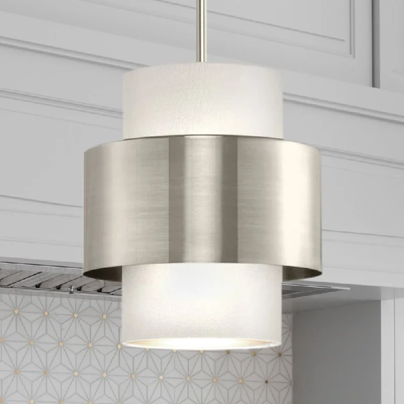Gothic Ceiling Lights with Dark Metalwork and Pointed ArchesGothic Ceiling Lights with Dark Metalwork and Pointed ArchesUHP4853 Modern Indoor Pendant, 11-1/4''H x 9-1/2"W x 9-1/2''D, Brushed Nickel Finish, Rochester Collection Gothic Ceiling Lights with Dark Metalwork and Pointed ArchesGothic Ceiling Lights with Dark Metalwork and Pointed ArchesUHP4853 Modern Indoor Pendant, 11-1/4''H x 9-1/2"W x 9-1/2''D, Brushed Nickel Finish, Rochester Collection