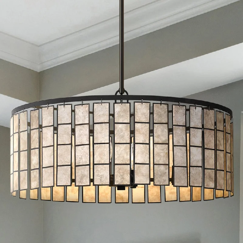 Rustic Ceiling Lights with Reclaimed Wood and Distressed FinishesRustic Ceiling Lights with Reclaimed Wood and Distressed FinishesUQL5091 Bohemian Indoor Pendant, 11.00''H x 22.00''W x 22.00''D, Matte Black Finish, Stanton Collection Rustic Ceiling Lights with Reclaimed Wood and Distressed FinishesRustic Ceiling Lights with Reclaimed Wood and Distressed FinishesUQL5091 Bohemian Indoor Pendant, 11.00''H x 22.00''W x 22.00''D, Matte Black Finish, Stanton Collection