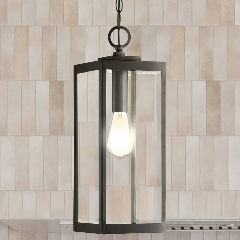Chinese - Style Ceiling Lights with Red Lantern - Inspired DesignsChinese - Style Ceiling Lights with Red Lantern - Inspired DesignsUQL5165 Modern Farmhouse Indoor Pendant, 20.75''H x 7.00''W x 7.00''D, Earth Black Finish, Quincy Collection Chinese - Style Ceiling Lights with Red Lantern - Inspired DesignsChinese - Style Ceiling Lights with Red Lantern - Inspired DesignsUQL5165 Modern Farmhouse Indoor Pendant, 20.75''H x 7.00''W x 7.00''D, Earth Black Finish, Quincy Collection