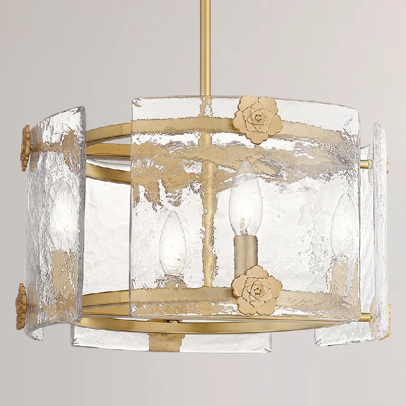 Industrial Style Ceiling Lights with Exposed Bulbs and Metal CagesIndustrial Style Ceiling Lights with Exposed Bulbs and Metal CagesUQL5441 Cosmopolitan Indoor Pendant, 8.5''H x 15.75''W x 15.75''D, Light Gold Finish, Crary Collection Industrial Style Ceiling Lights with Exposed Bulbs and Metal CagesIndustrial Style Ceiling Lights with Exposed Bulbs and Metal CagesUQL5441 Cosmopolitan Indoor Pendant, 8.5''H x 15.75''W x 15.75''D, Light Gold Finish, Crary Collection