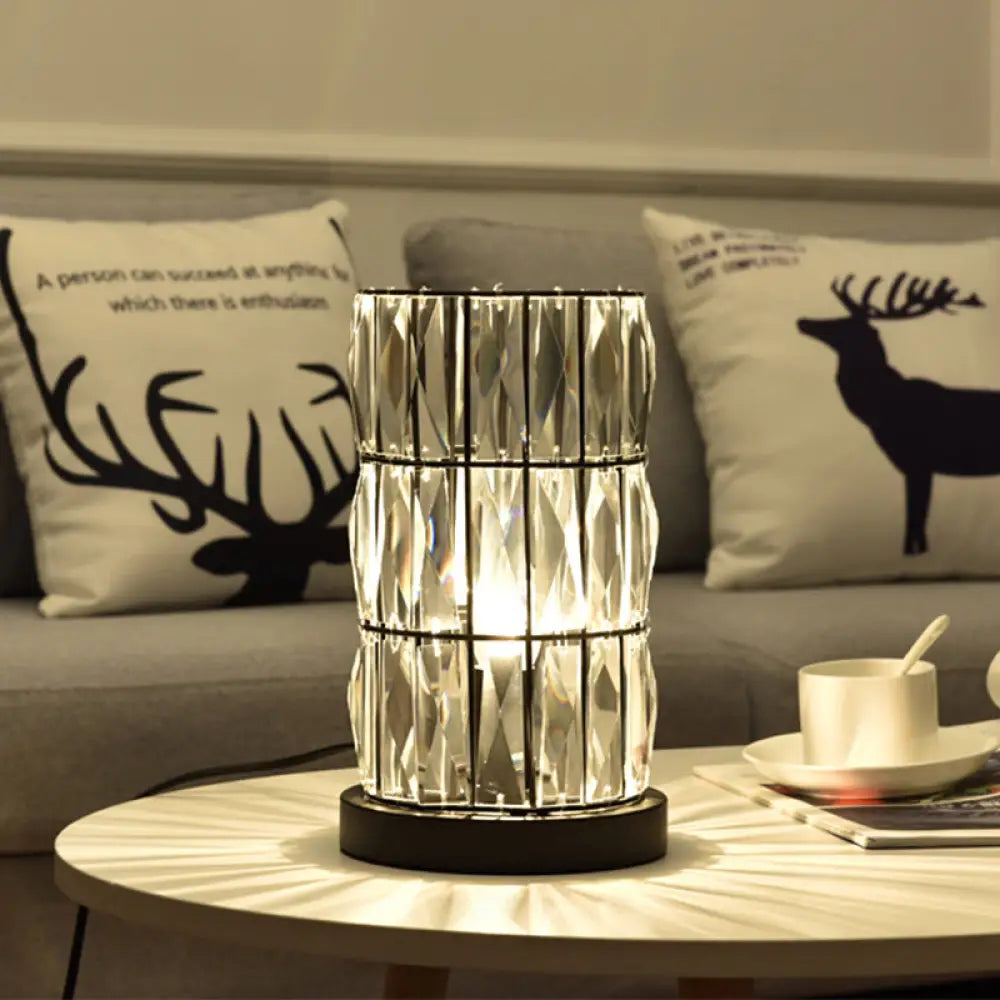 rustic farmhouse table lamps for cozy kitchensrustic farmhouse table lamps for cozy kitchensContemporary Black Cylinder Night Lamp with Clear Crystal 1 Light for Living Room Nightstand rustic farmhouse table lamps for cozy kitchensrustic farmhouse table lamps for cozy kitchensContemporary Black Cylinder Night Lamp with Clear Crystal 1 Light for Living Room Nightstand