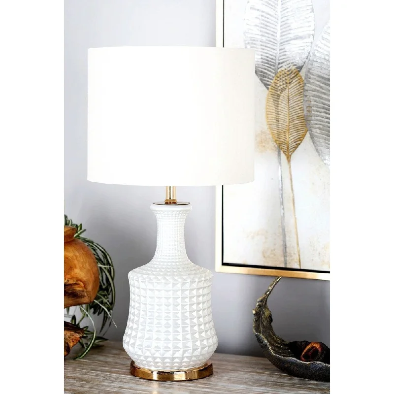 marble table lamps with a luxurious veined pattern for high end decormarble table lamps with a luxurious veined pattern for high end decorCarmel White Gold Bottle-Shaped Table Lamp - 27-Inches