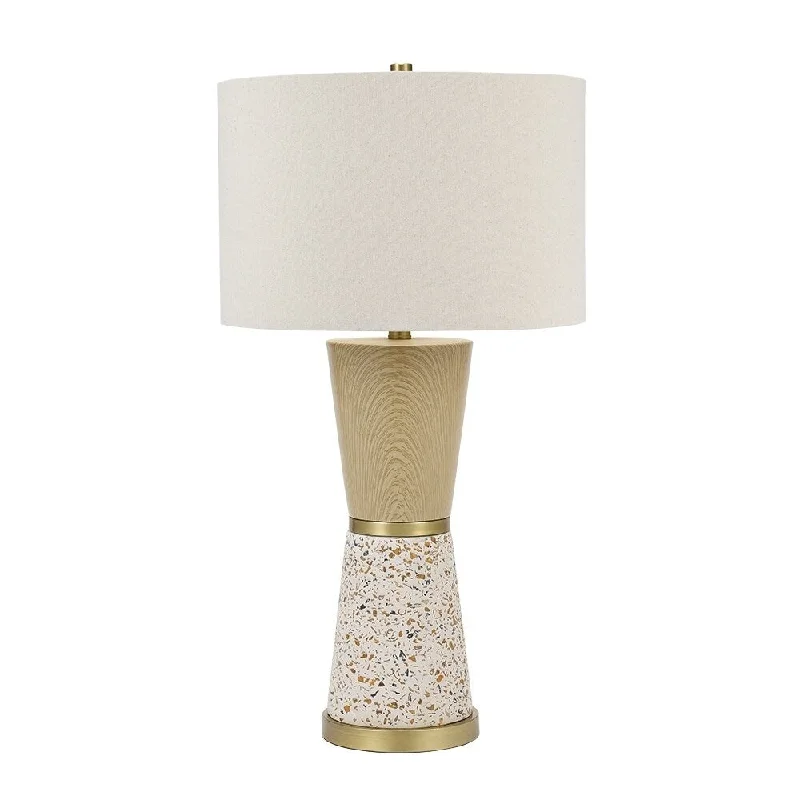 bohemian table lamps with colorful patterns for eclectic bedroomsbohemian table lamps with colorful patterns for eclectic bedroomsCatalina Lighting Tapered Terazzo Table Lamp, LED Bulb Included, 30", 21074-001 - N/A