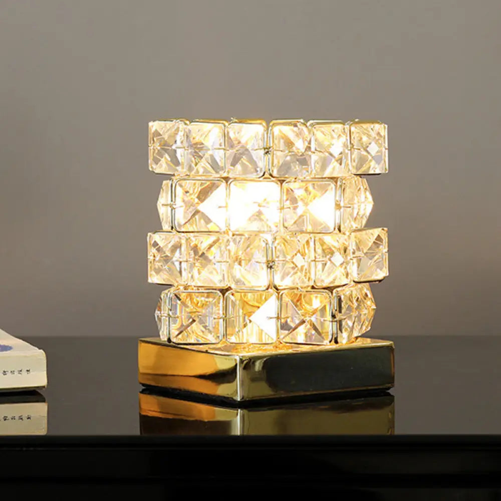 marble table lamps with a luxurious veined pattern for high end decormarble table lamps with a luxurious veined pattern for high end decorCrystal Rubik Cube Mini Table Lamp: Stylish Bedroom Nightstand Light in Silver/Gold