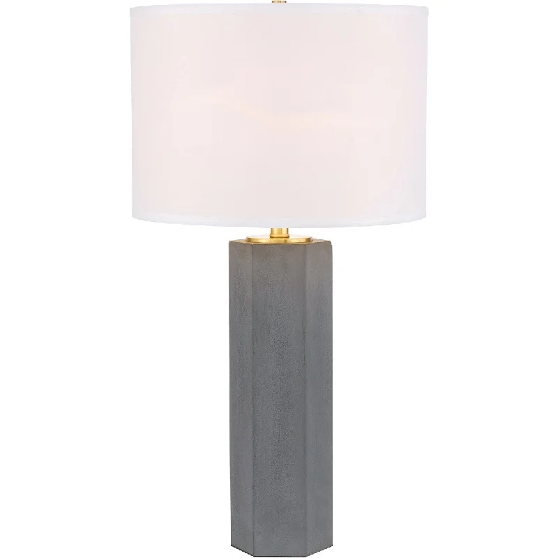 wooden table lamps with natural grain for a warm and organic feelwooden table lamps with natural grain for a warm and organic feelDonovan 1 light Gray Table Lamp - One Size