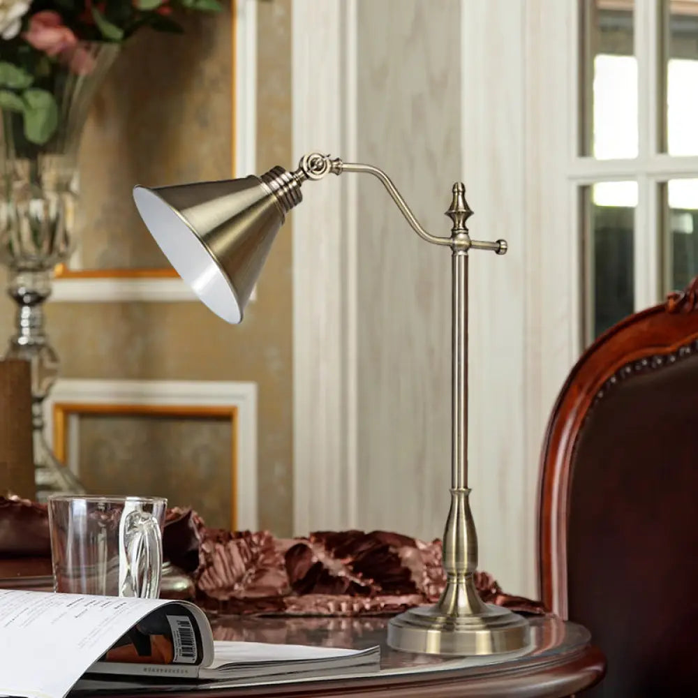 ceramic table lamps with hand painted designs for an artistic touchceramic table lamps with hand painted designs for an artistic touchFarmhouse Gold Finish LED Desk Light with Conical Metallic Design - Night Table Lamp with Plug-in Cord ceramic table lamps with hand painted designs for an artistic touchceramic table lamps with hand painted designs for an artistic touchFarmhouse Gold Finish LED Desk Light with Conical Metallic Design - Night Table Lamp with Plug-in Cord