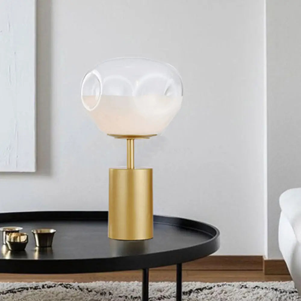 gothic style table lamps with dark finishes for a mysterious lookgothic style table lamps with dark finishes for a mysterious lookModern Gold Geometric Nightstand Lamp with Cream Glass Shade - 1 Light Metal Table Light