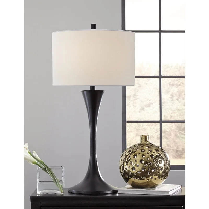 gothic style table lamps with dark finishes for a mysterious lookgothic style table lamps with dark finishes for a mysterious lookJoakim Black Metal Table Lamp