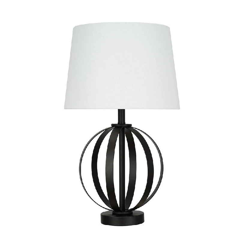 glass table lamps with a frosted surface for soft light diffusionglass table lamps with a frosted surface for soft light diffusionMetal Cage Table Lamp