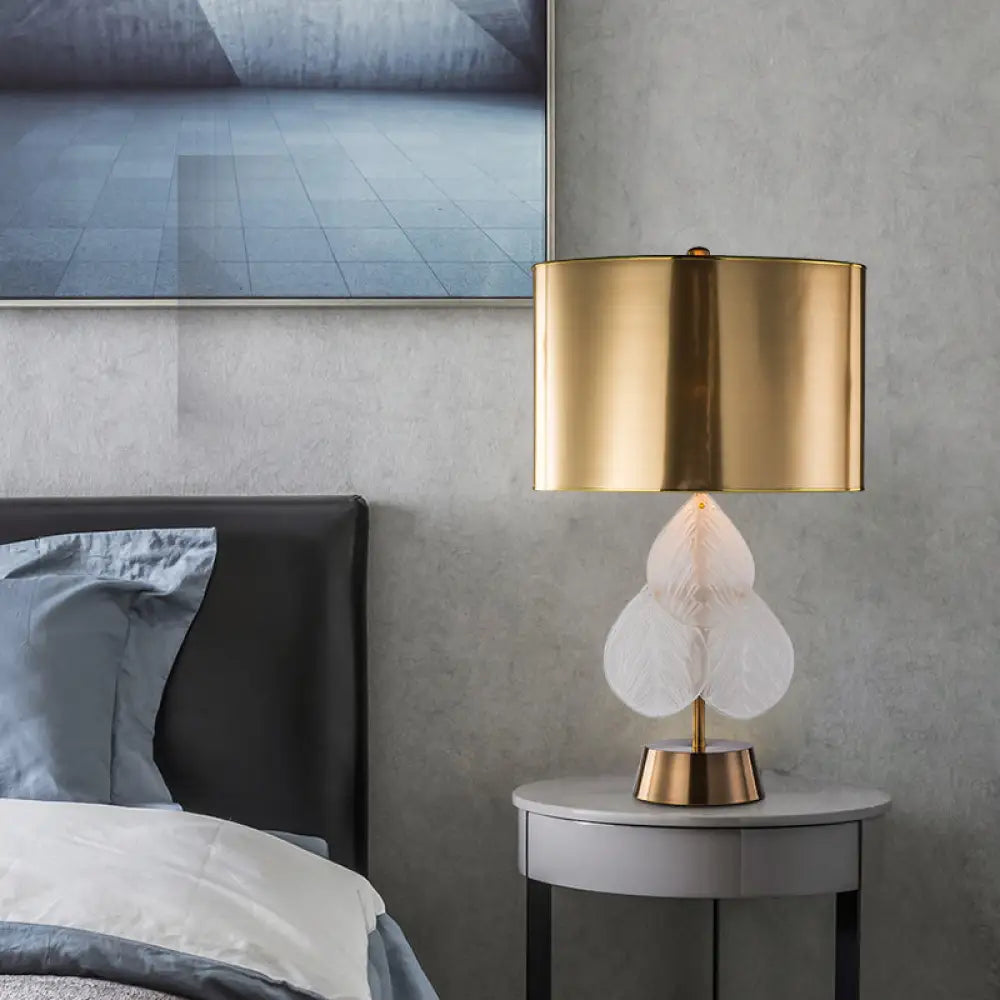 leather table lamps with a distressed texture for a rugged charmleather table lamps with a distressed texture for a rugged charmGold Metal Drum Nightstand Lamp - Luxury Bedroom Lighting with 1 Bulb leather table lamps with a distressed texture for a rugged charmleather table lamps with a distressed texture for a rugged charmGold Metal Drum Nightstand Lamp - Luxury Bedroom Lighting with 1 Bulb