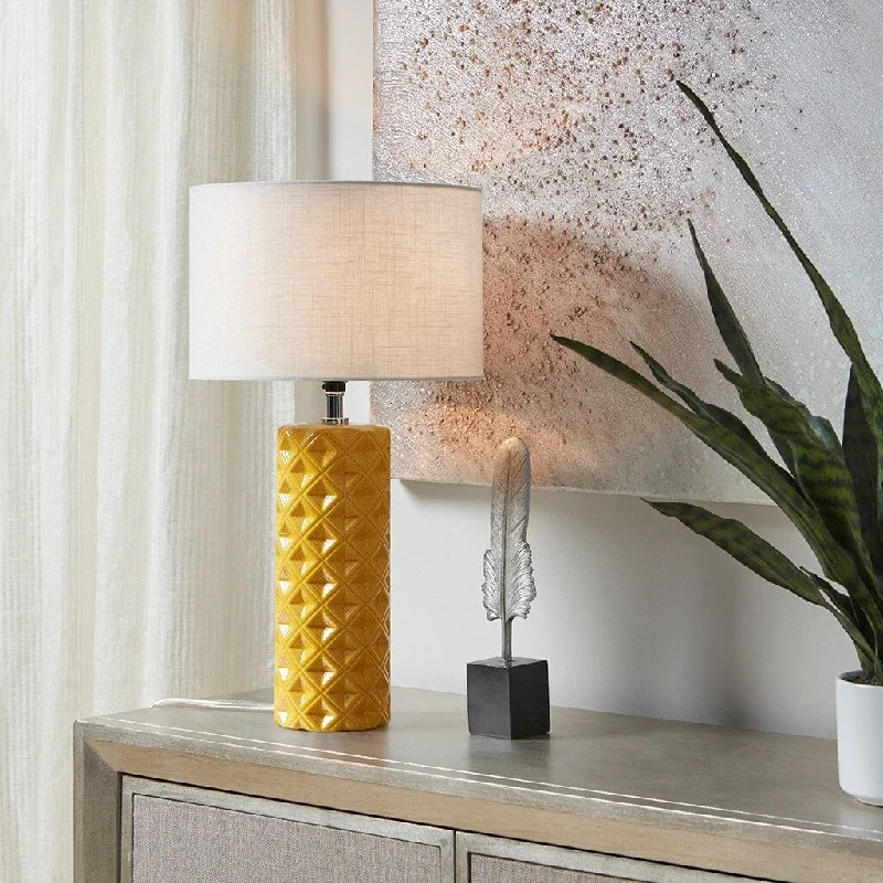 rustic farmhouse table lamps for cozy kitchensrustic farmhouse table lamps for cozy kitchensModern Geometric Ceramic Table Lamp