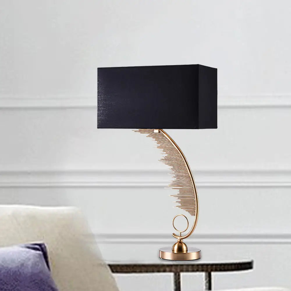art deco table lamps with geometric shapes for a retro touchart deco table lamps with geometric shapes for a retro touchModern Nordic Metal Night Lamp - Black Rectangle Design for Living Room Table Lighting
