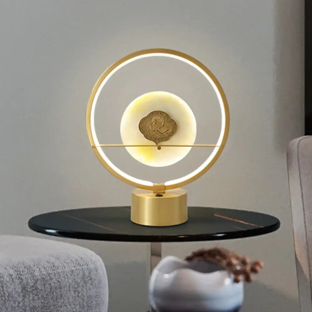 metal table lamps with a matte black finish for a sleek appearancemetal table lamps with a matte black finish for a sleek appearanceAmaya - Nordic Nordic Style Ring Night Light Metallic LED Bedside Table Lighting with Round Jadeite Inside in Gold metal table lamps with a matte black finish for a sleek appearancemetal table lamps with a matte black finish for a sleek appearanceAmaya - Nordic Nordic Style Ring Night Light Metallic LED Bedside Table Lighting with Round Jadeite Inside in Gold