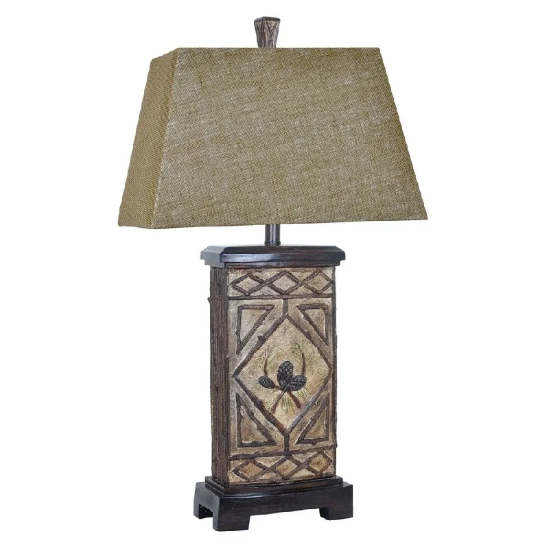 victorian style table lamps with ornate details for traditional homesvictorian style table lamps with ornate details for traditional homesPinecone Lodge Rustic Branch 33-inch Table Lamp - N/A