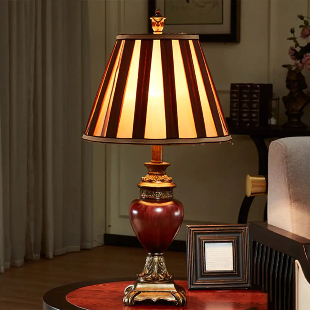 asian inspired table lamps with bamboo accents for a zen atmosphereasian inspired table lamps with bamboo accents for a zen atmosphereNadine - Vintage Style Tapered Design Night Table Lamp in Red Brown asian inspired table lamps with bamboo accents for a zen atmosphereasian inspired table lamps with bamboo accents for a zen atmosphereNadine - Vintage Style Tapered Design Night Table Lamp in Red Brown