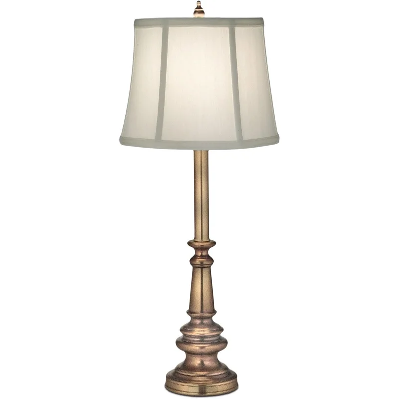 ceramic table lamps with hand painted designs for an artistic touchceramic table lamps with hand painted designs for an artistic touchStiffel BL-AC9639-AB Signature 25 inch 150 watt Antique Brass Buffet - One Size